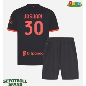 AC Milan Ardon Jashari #30 Tredjeställ Barn 2026-27 Kortärmad (+ Korta byxor)